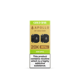 APOLLO 2x5ML REFILL CONTAINERS SOUR APPLE (10)